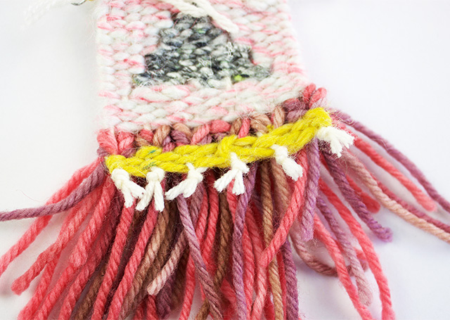 creating with jules: woven pendant necklace