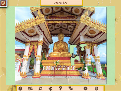 1001 Jigsaw World Tour Asia Game Screenshot 4