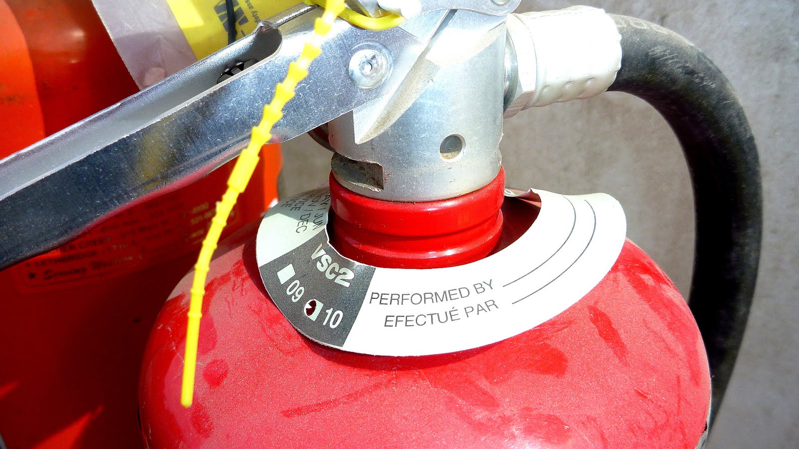 Metal Fire Extinguisher Inspection Tags Fire Choices