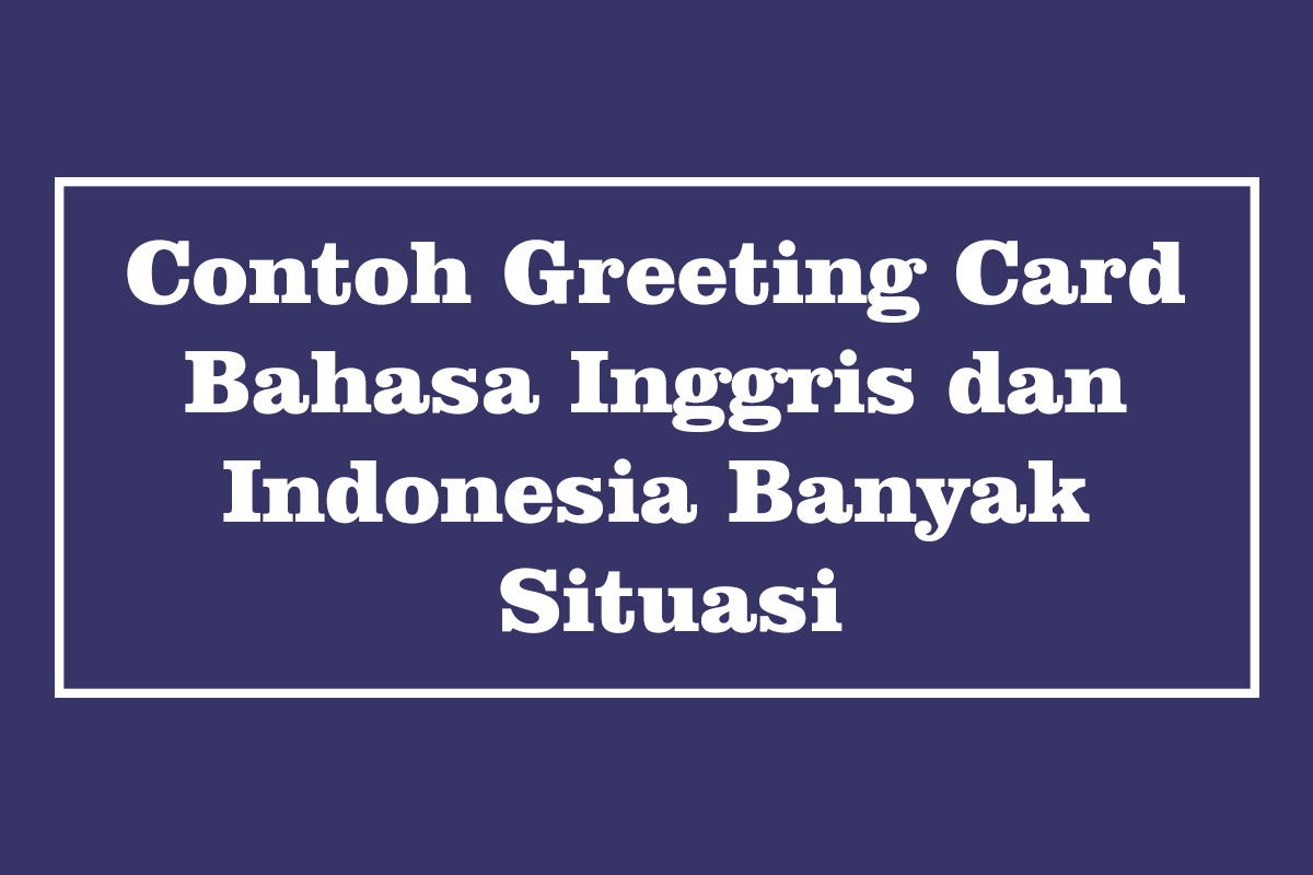contoh greeting card - wood scribd indo