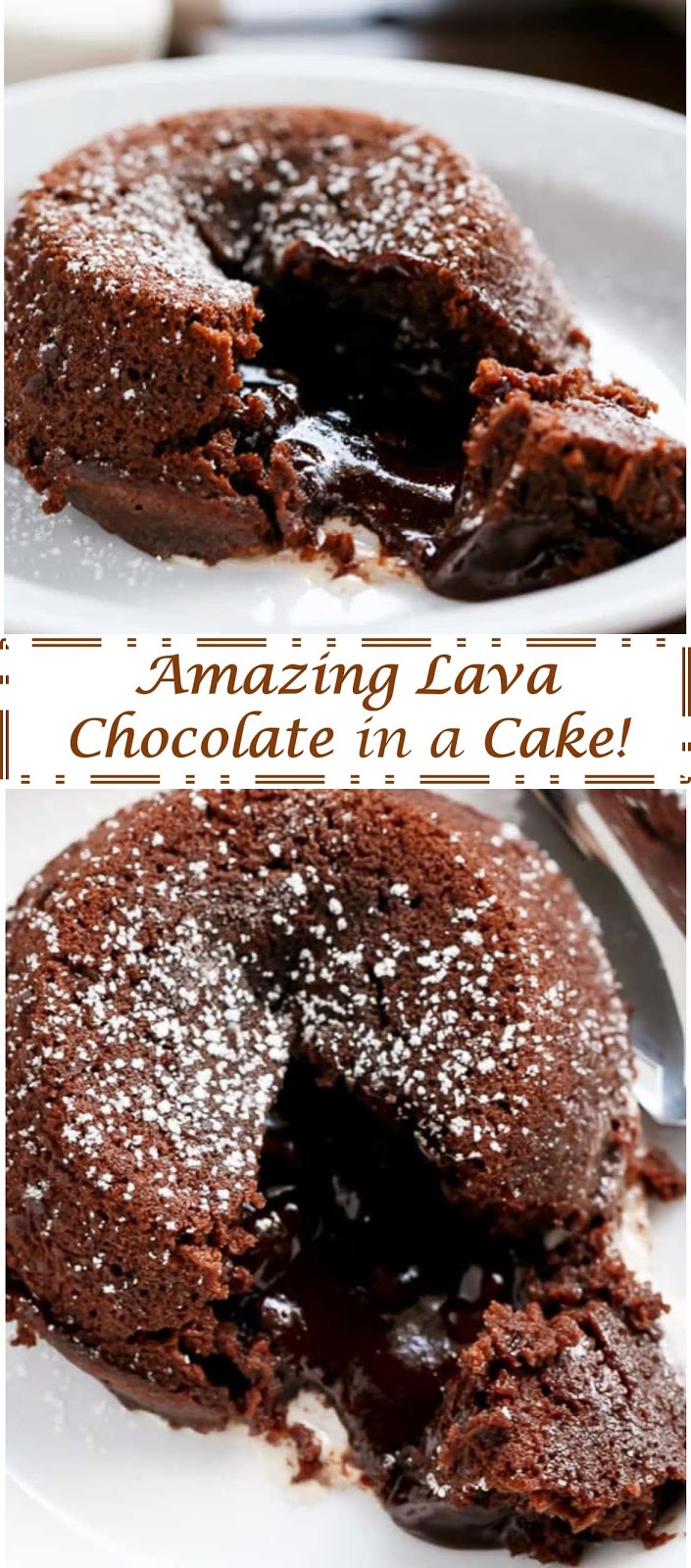 243 Reviews: My BEST #Recipes >> Amazing Lava #Chocolate in a #Cake - ~~~.