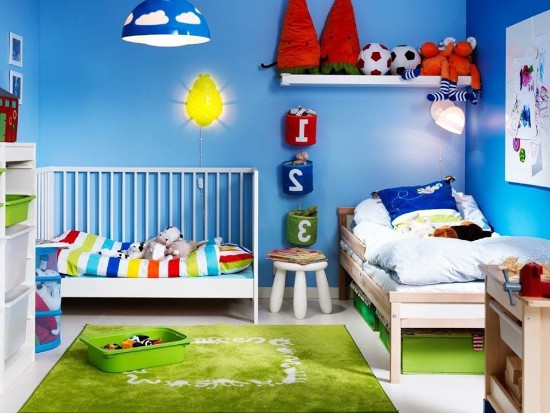 desain kamar anak  bertema ceria dan lucu