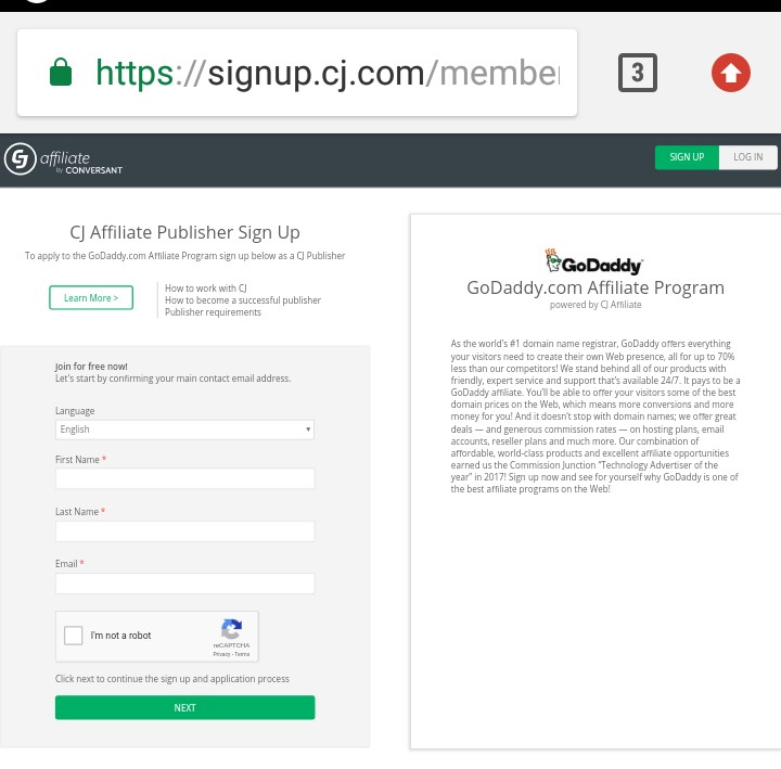 Godaddy Affiliate Program Review - How To Sign Up And Make Money For Every Money With Godaddy ...
