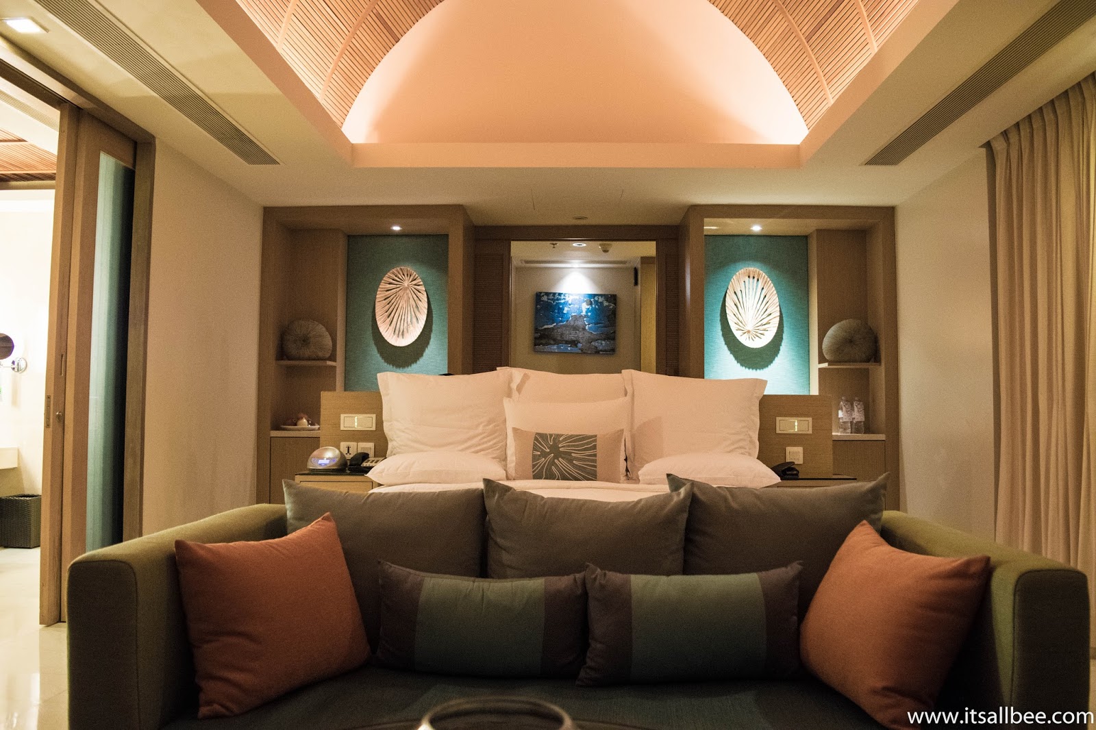 Miles of stunning beaches on the Andaman Sea, one of many reasons we wanted to sample the luxury hotels in Phuket. Perfect pool villa for couples. With a packed itinerary of things to do in Phuket, we checked into our Phuket Villa with private pool. To tour our villa + details on how to your own luxury stay check. #PHUKET #THAILAND #RESORTS #HOTELS #HONEYMOON #COUPLES #VILLAS Luxury Private Pool Villa Phuket | Phuket Villa Rental | Our Phuket Villa At Renaissance + Luxury Hotels In Phuket