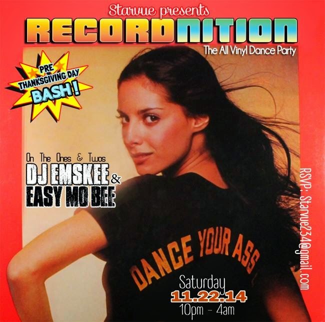 STARVUE PRESENTS 'RECORDNITION' The All Vinyl Dance Party