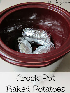 crock pot baked potatoes