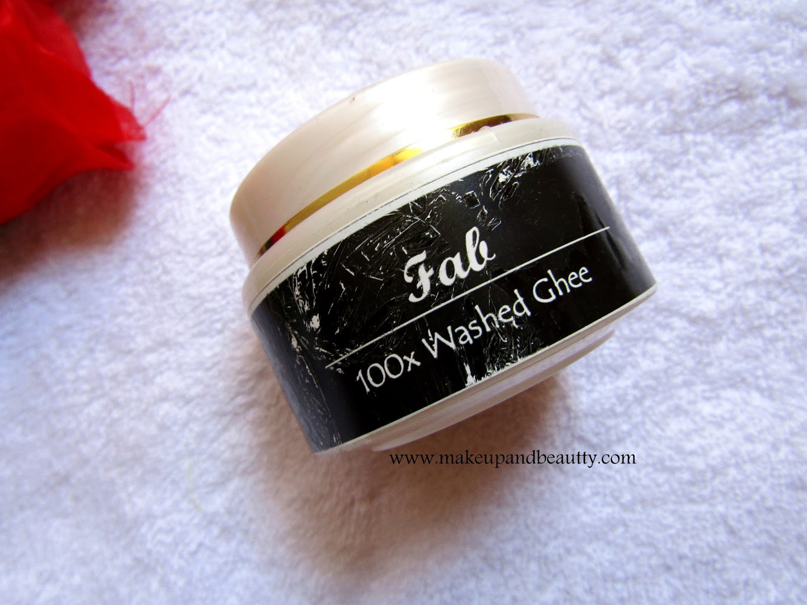 Makeup and beauty !!!: Review of Fab - 100x Washed Ghee