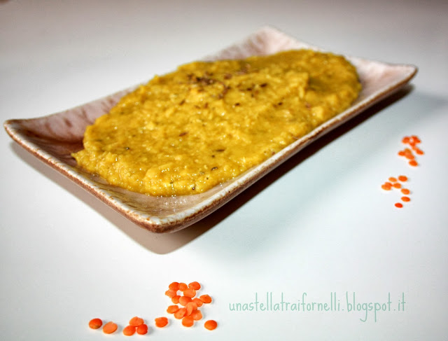dhal (piatto indiano di lenticchie rosse) per lo starbook redone