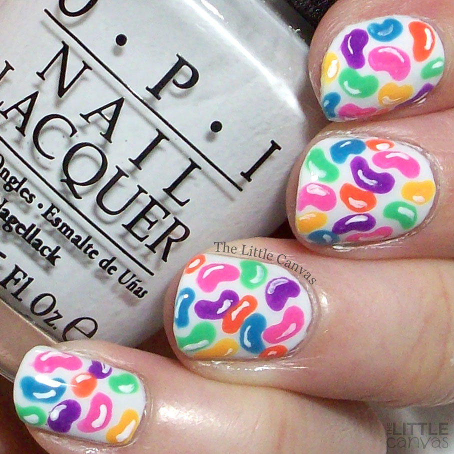 The One With the Jelly Bean Nail Art The Little Canvas
