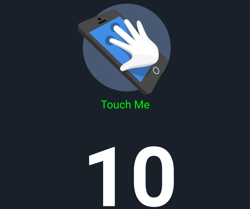 Great, 10 points of multitouch!