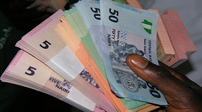 new naira notes seller tinubu square lagos