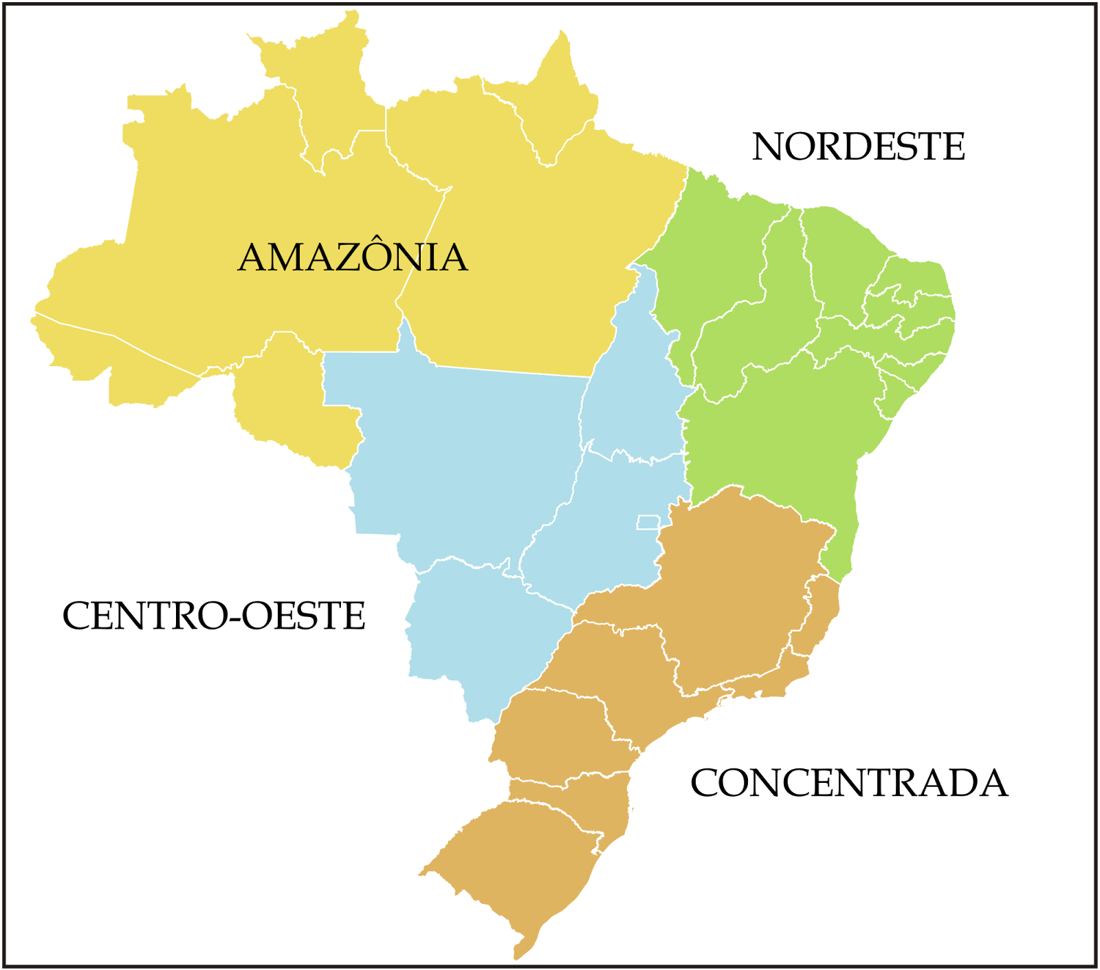 vestibulando GEOGRAFIA DO BRASIL ESPAÇO NAÇÃO