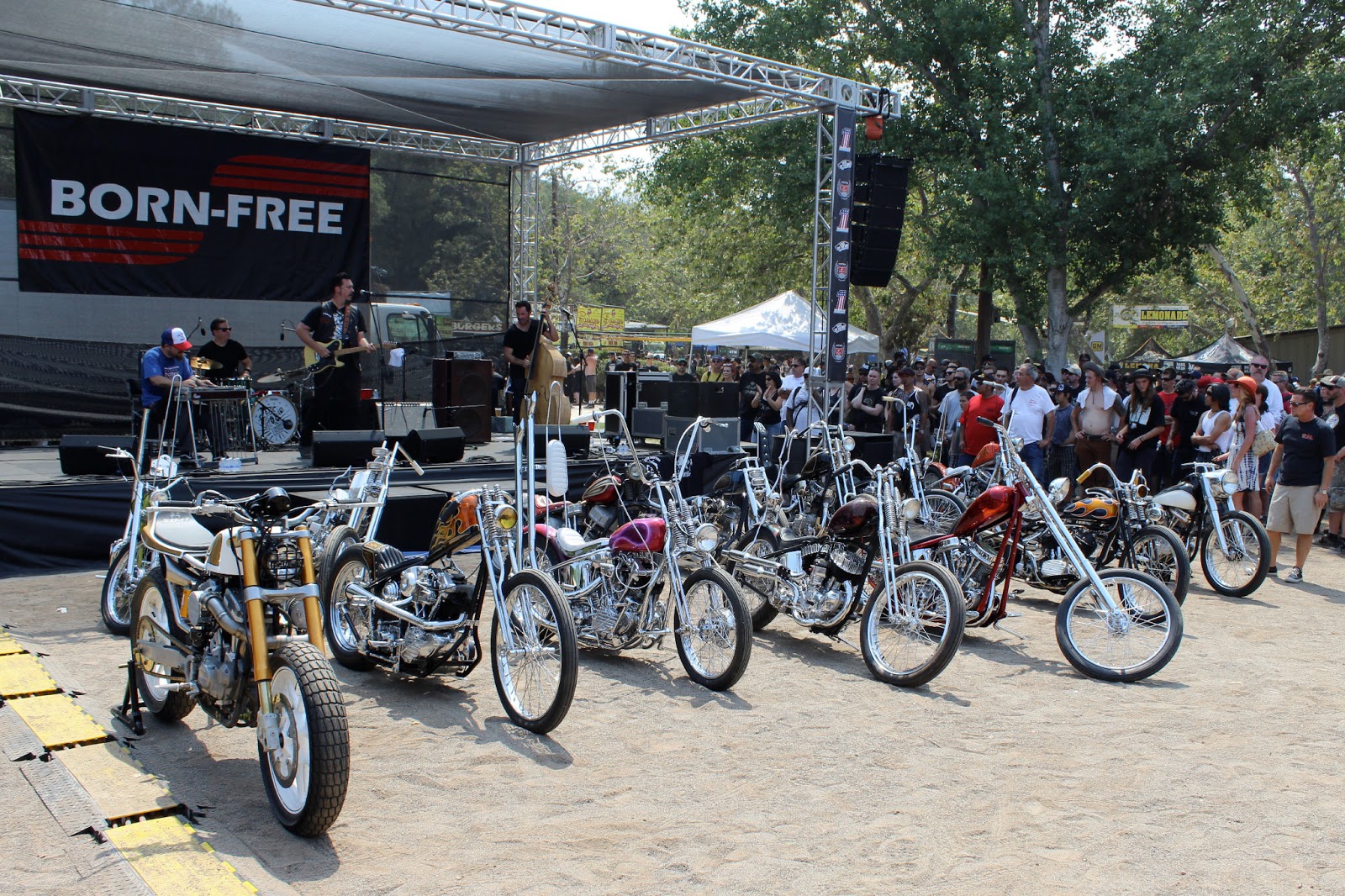 Covering Classic Cars Born Free 5 Motorcycle Show in Silverado, Ca