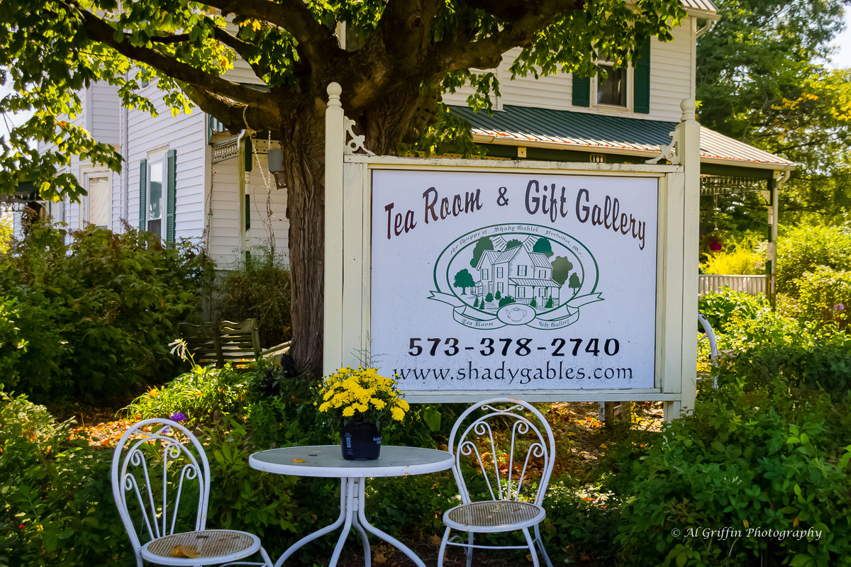 Shady Gables Tea Room, Versailles, MO Our Eyes Upon Missouri