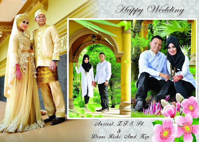 Papan Bunga Print (anrizal & diani ) & ( Arif  henny)