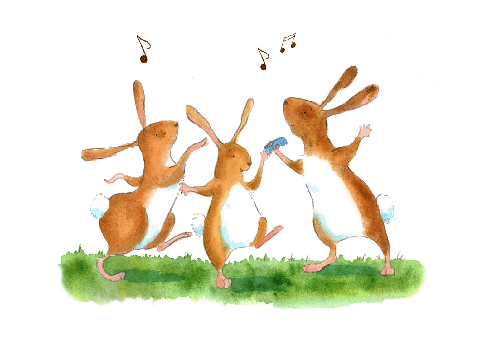 free clipart easter bunny dancing - photo #7