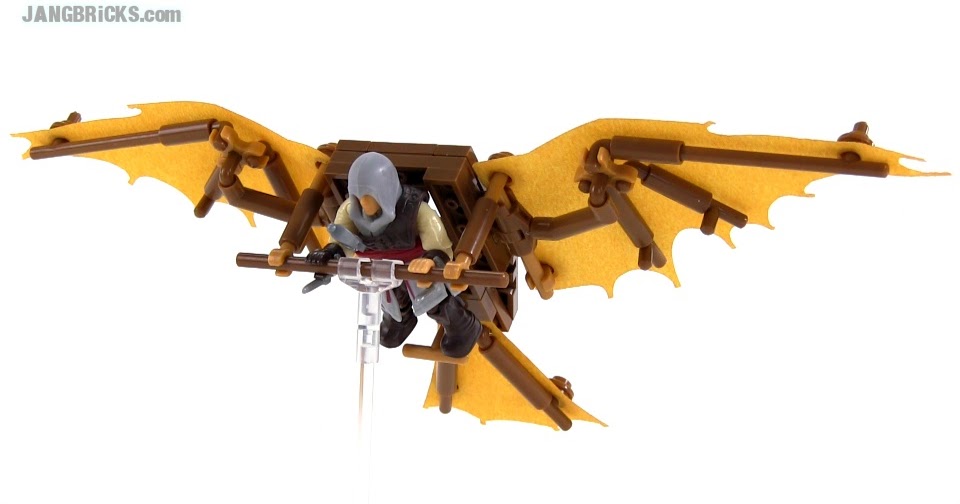 mega bloks assassin's creed da vinci's flying machine