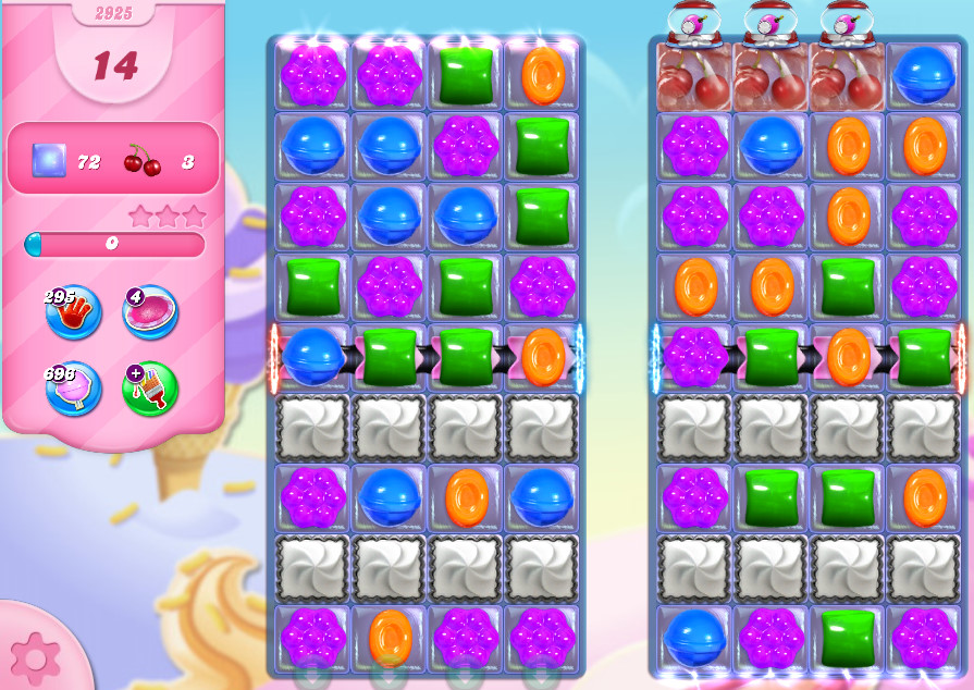 Candy Crush Saga level 2925 Candy Crush Saga level 2925