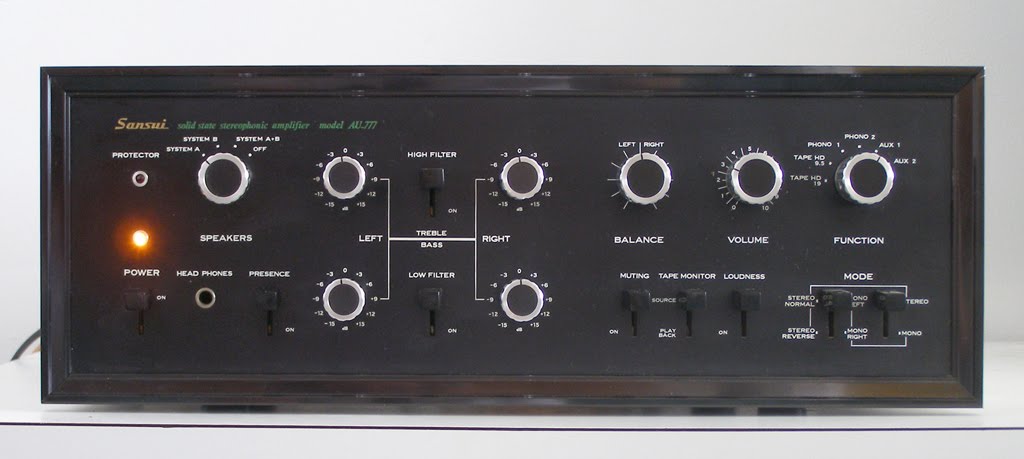 SEVENTIES STEREO: The Sansui AU-777 Returns.