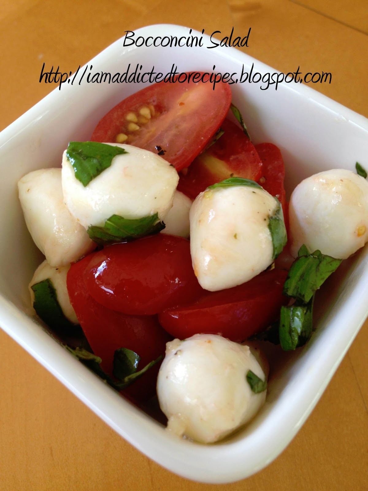 Addicted to Recipes Bocconcini Salad with Tre Stelle