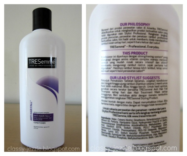 to Classy Jezzie Zone Review TRESemmé Deep Repair Shampoo