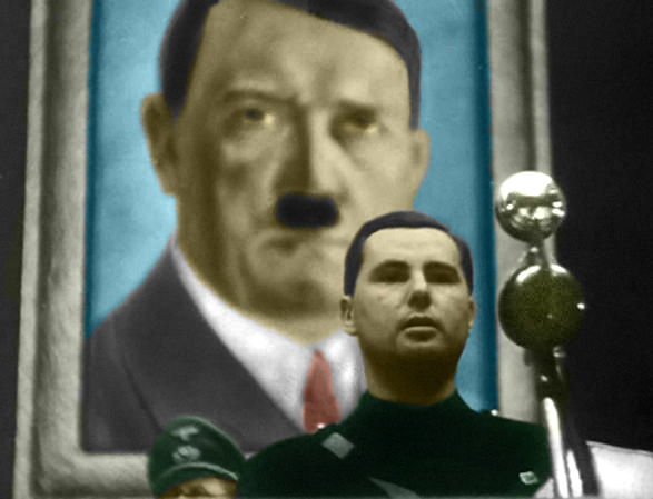 Espejo De Arcadia L On Degrelle Color Hitler Siempre Est
