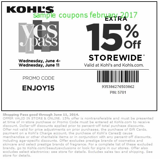 Printable Coupons 2023 Kohls Coupons