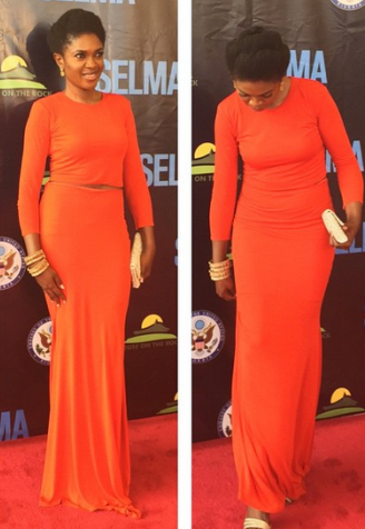 1 Photos: Omoni Oboli & Toke Makinwa's outfits to Selma premiere