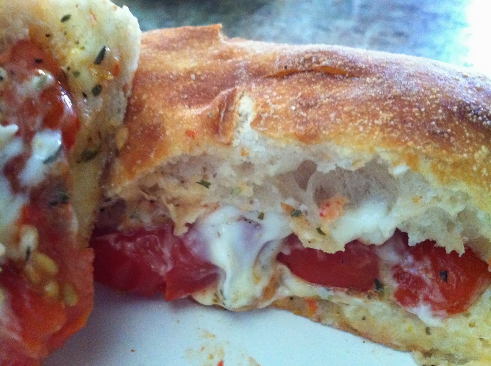Natural Homemade Living: Roasted Tomato Sandwich