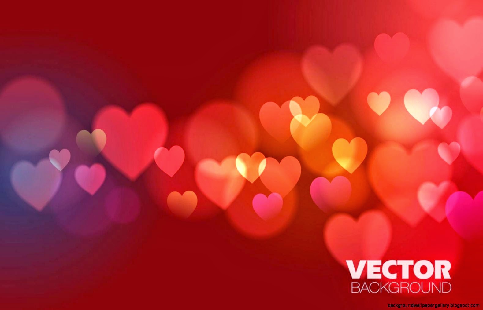 Creative Vector Valentines Day Wallpaper