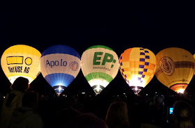 Der Night Glow auf der Balloon Sail der Kieler Woche: Einfach wunderschön!