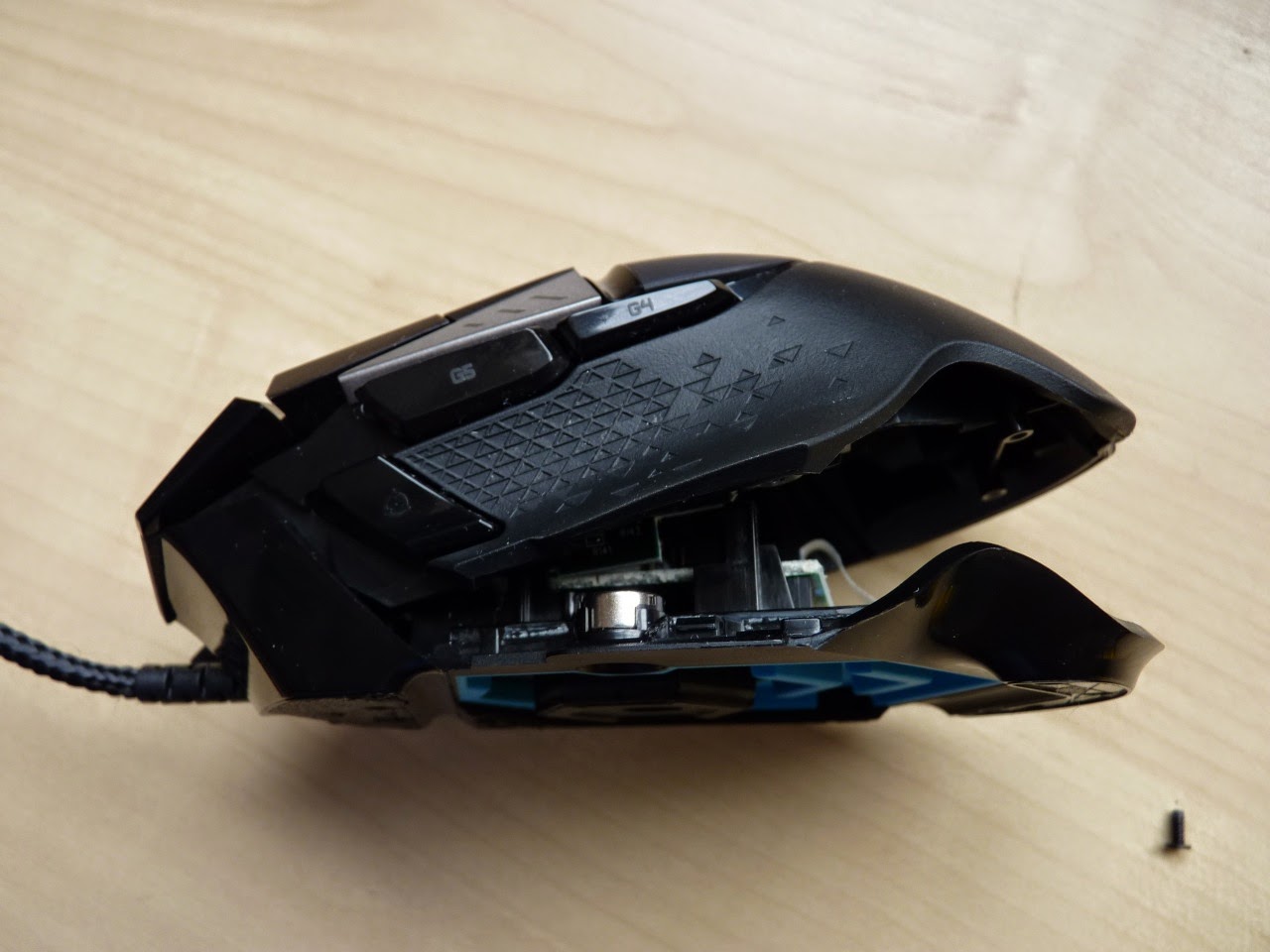Logitech G502 Proteus Core Teardown & Scroll Wheel Replacement