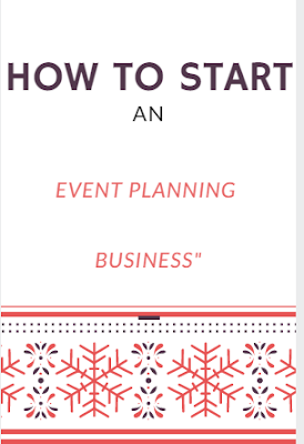 E-BOOK on Starting an Event Planning Business