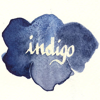 indigo watercolour test