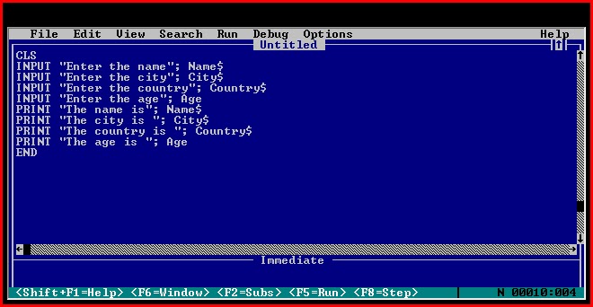 qbasic color chart - Keski