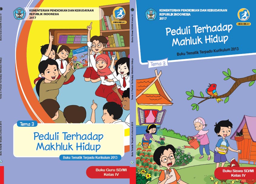 Buku Paket SD Kelas 4 Kurikulum 2013 Revisi 2017