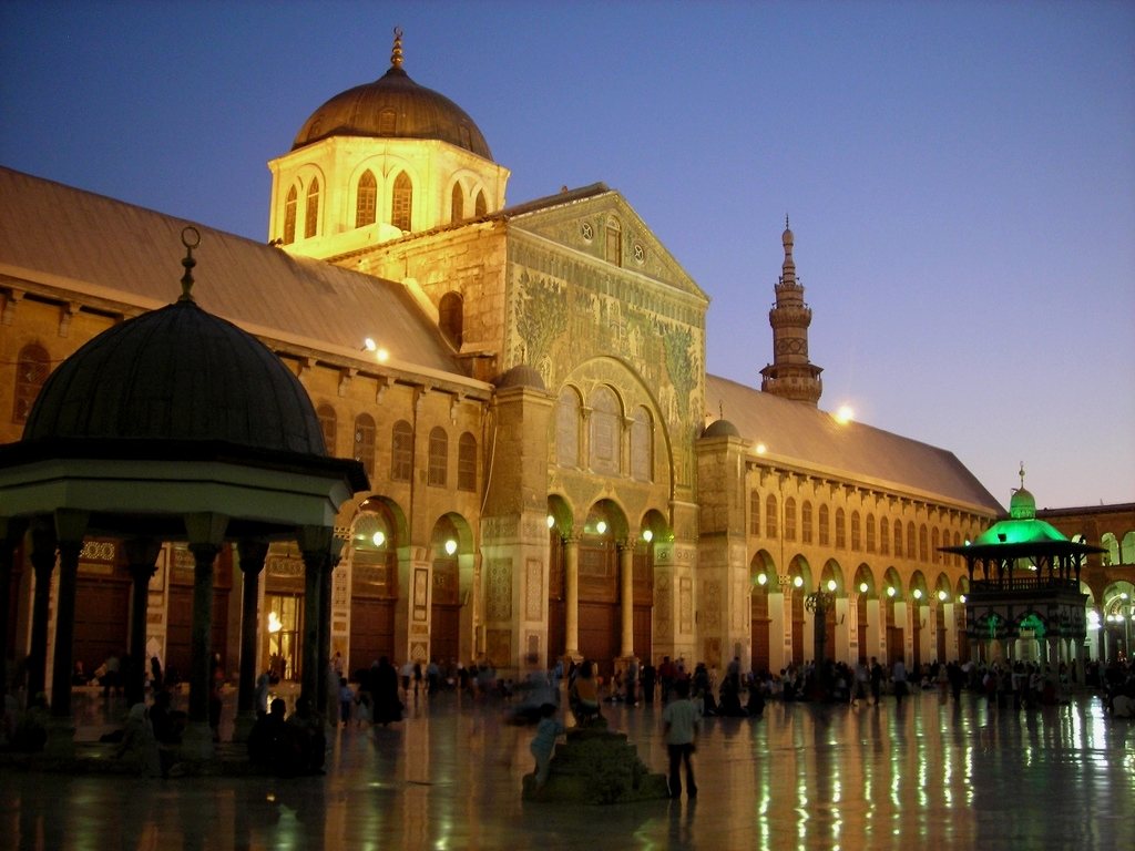 Welcome to the Islamic Holly Places: Umayyad Mosque (Damascus) Syria