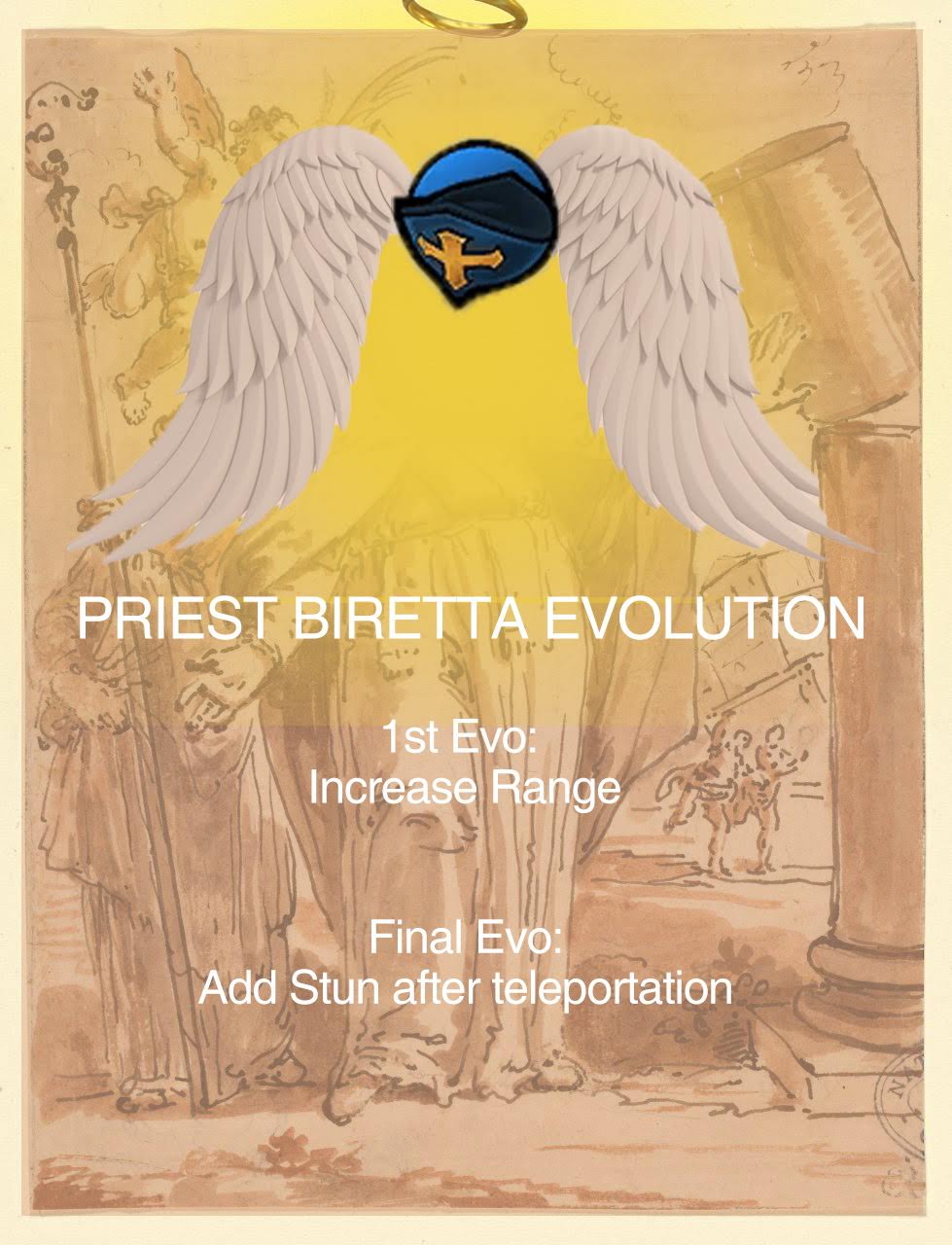 Priest Biretta Evolution Lost Saga Indonesia