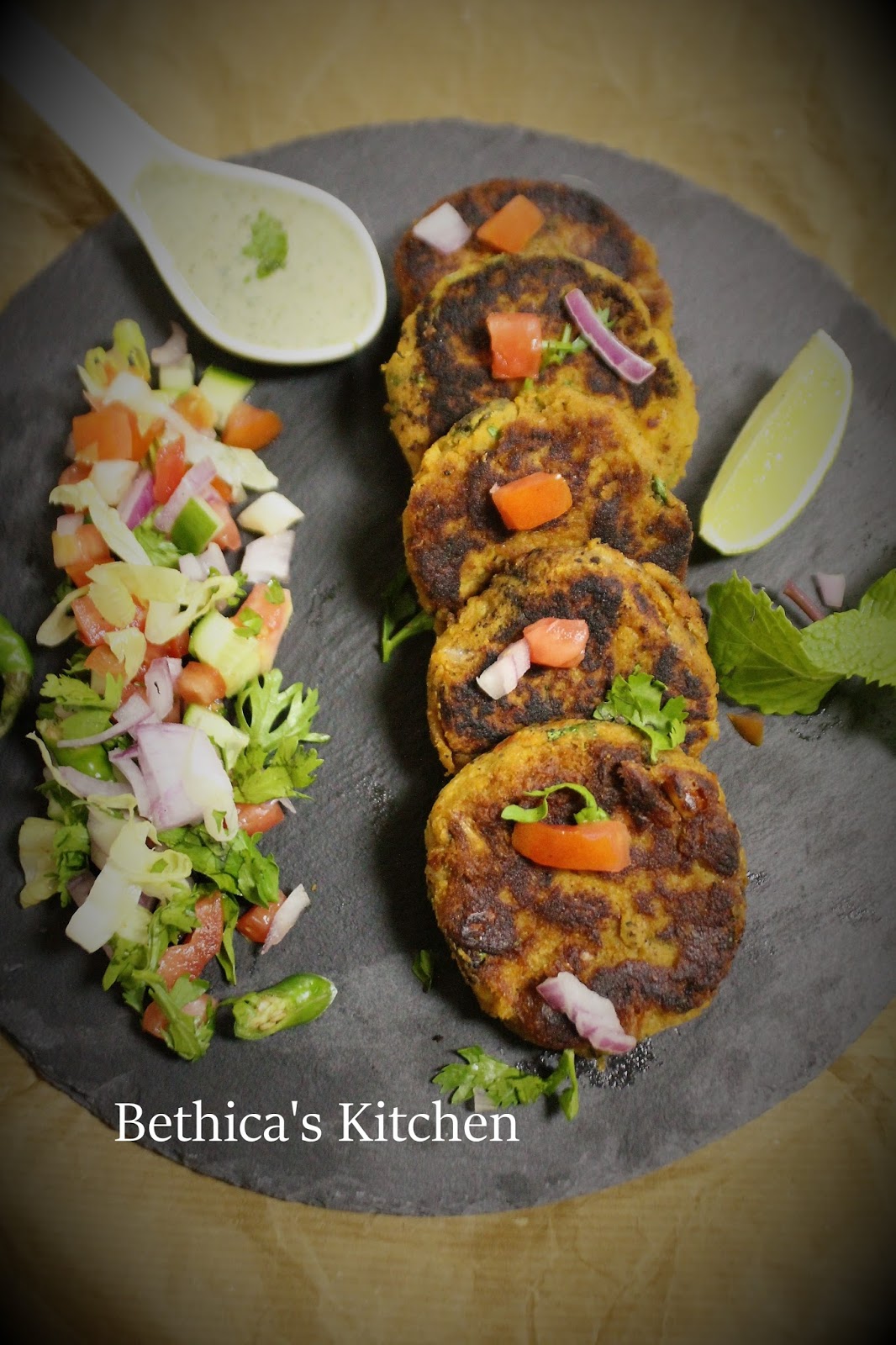 Bethica's Kitchen Flavours Kathal Ke Shami Kebab (Raw Jackfruit Kebab
