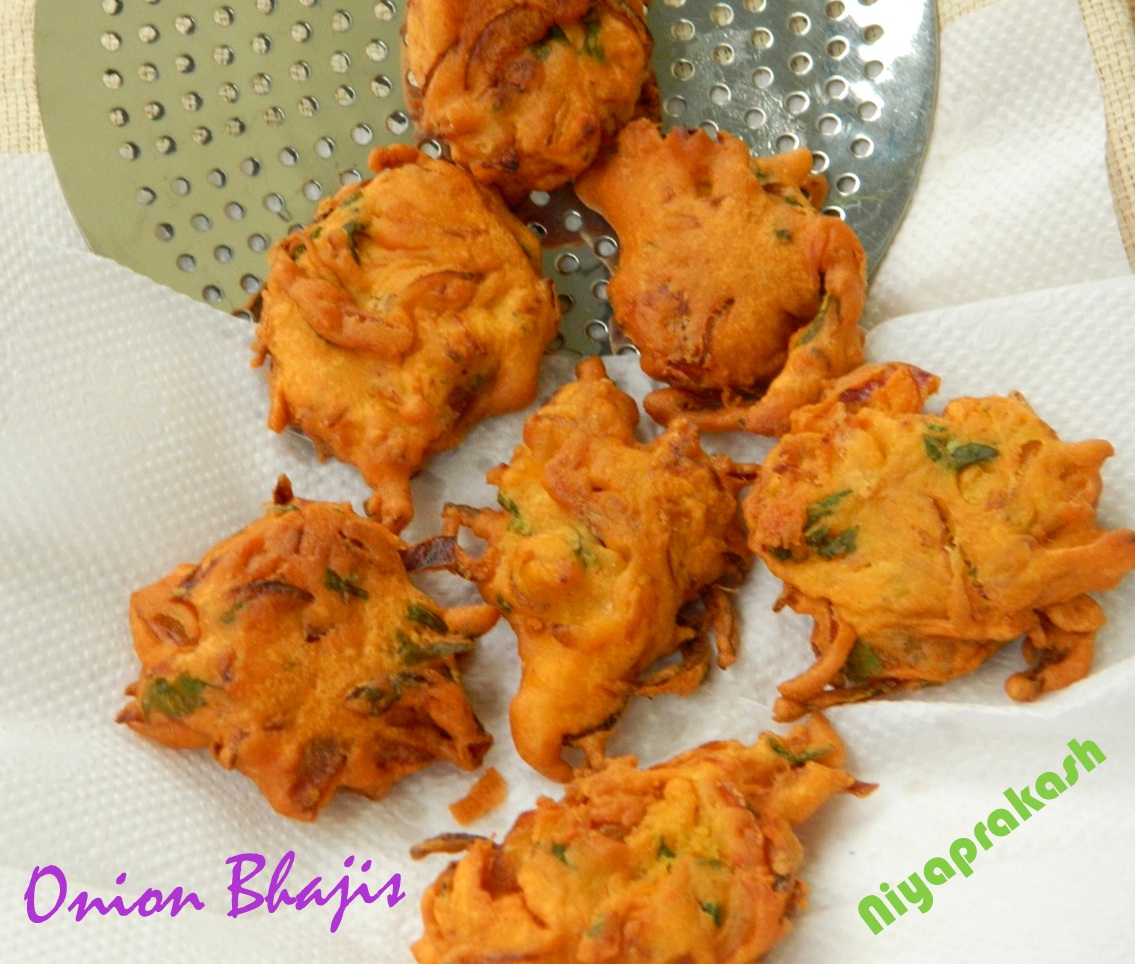 Niya's World Onion Bhajis