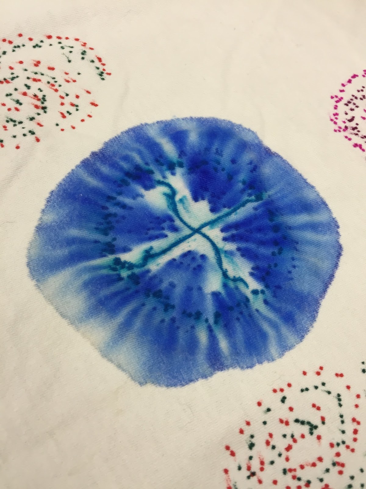 I Heart Art: Sharpie Tie Dye