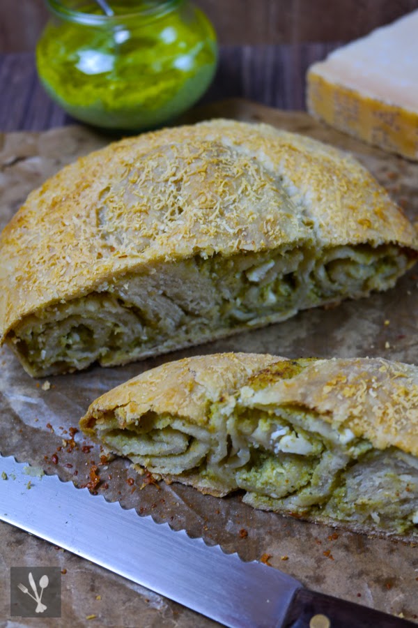 sia´s soulfood foodblog: Pizza mal anders: Pizzaschnecke mit ...