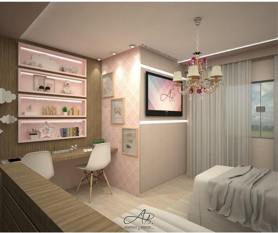 Breathtaking 30 Ideas for Teenage Girls Bedroom Design - Decor Units