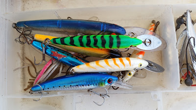 Materiales de pesca de Yayo en sus viajes