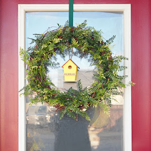 {DIY} Spring Wreath for the Front Door