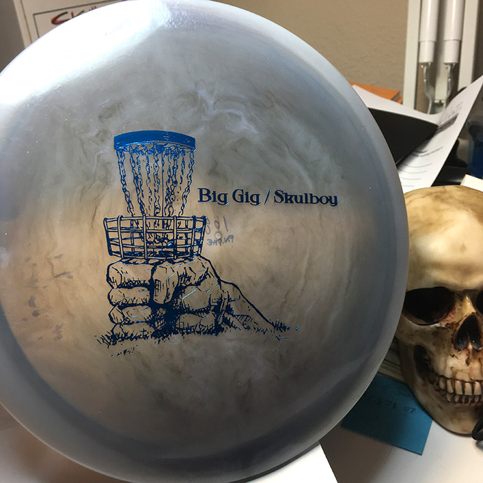 Skulboy Designs Skulboy 2017 Disc Golf Stamps