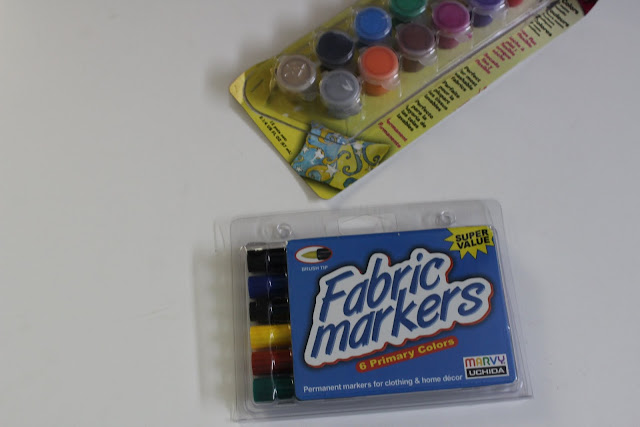 fabric markers and fabric paints