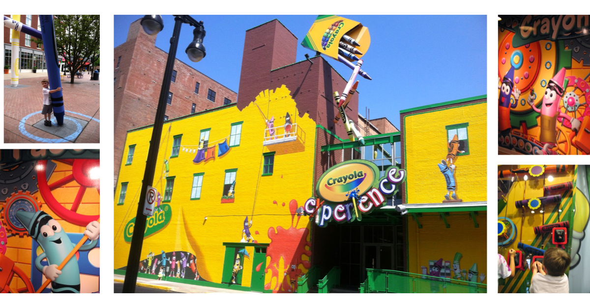 Stunning Crayola Factory Locations Scene Photography
