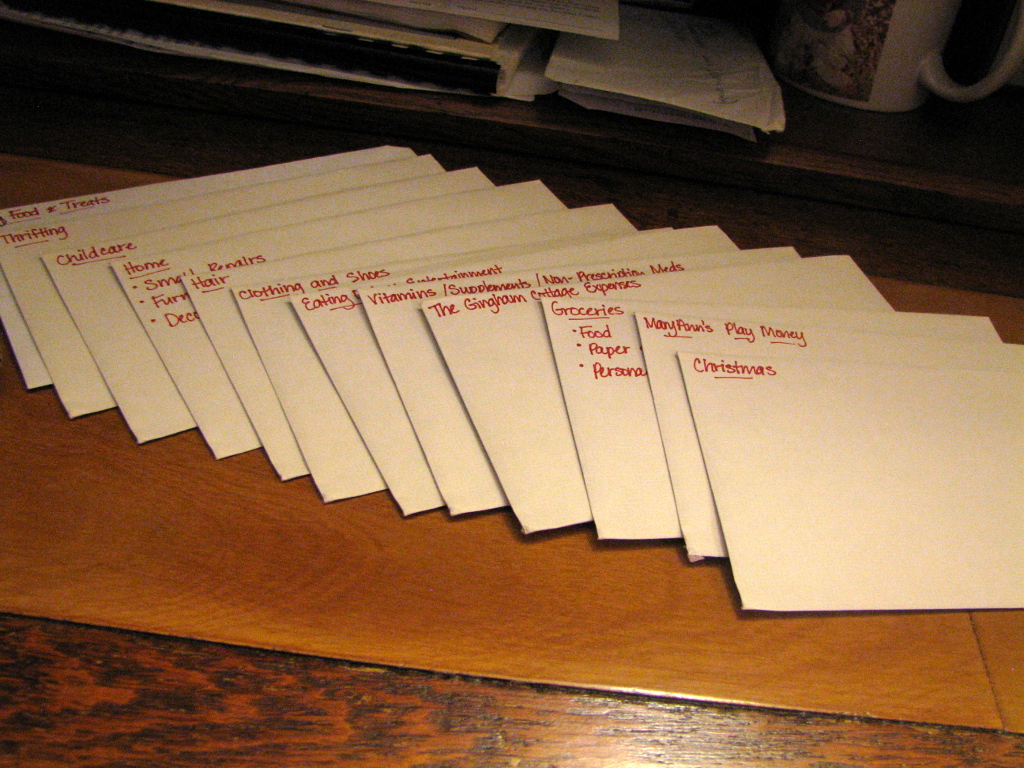 Mary Ann's House Cash Envelopes