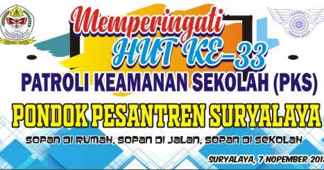 Download Contoh Spanduk Hut Patroli Keamanan Sekolah Format Cdr Karyaku